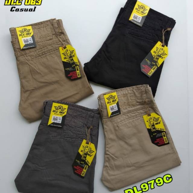 BISA COD - Celana kanvas sulfur DLC 063 kualitas bahan / celana kanvas original DLC / celana panjang