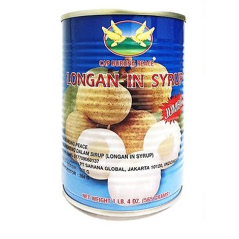 

CAP BURUNG LONGAN SYRUP / BUAH KELENGKENG KALENG SIRUP