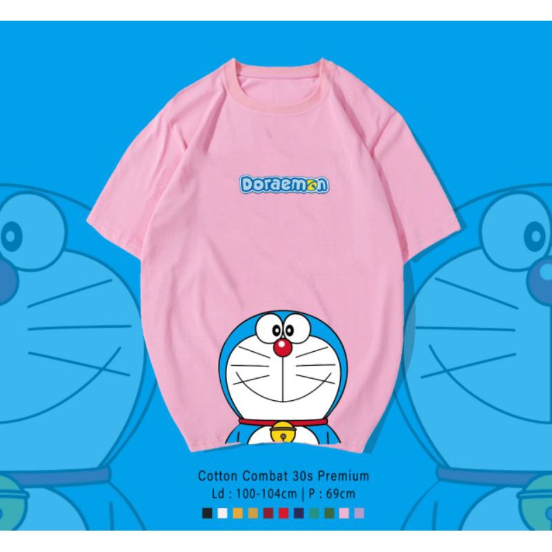 T-SHIRT / TUMBLR TEE KAOS DORAEMON OVERSIZE PREMIUM