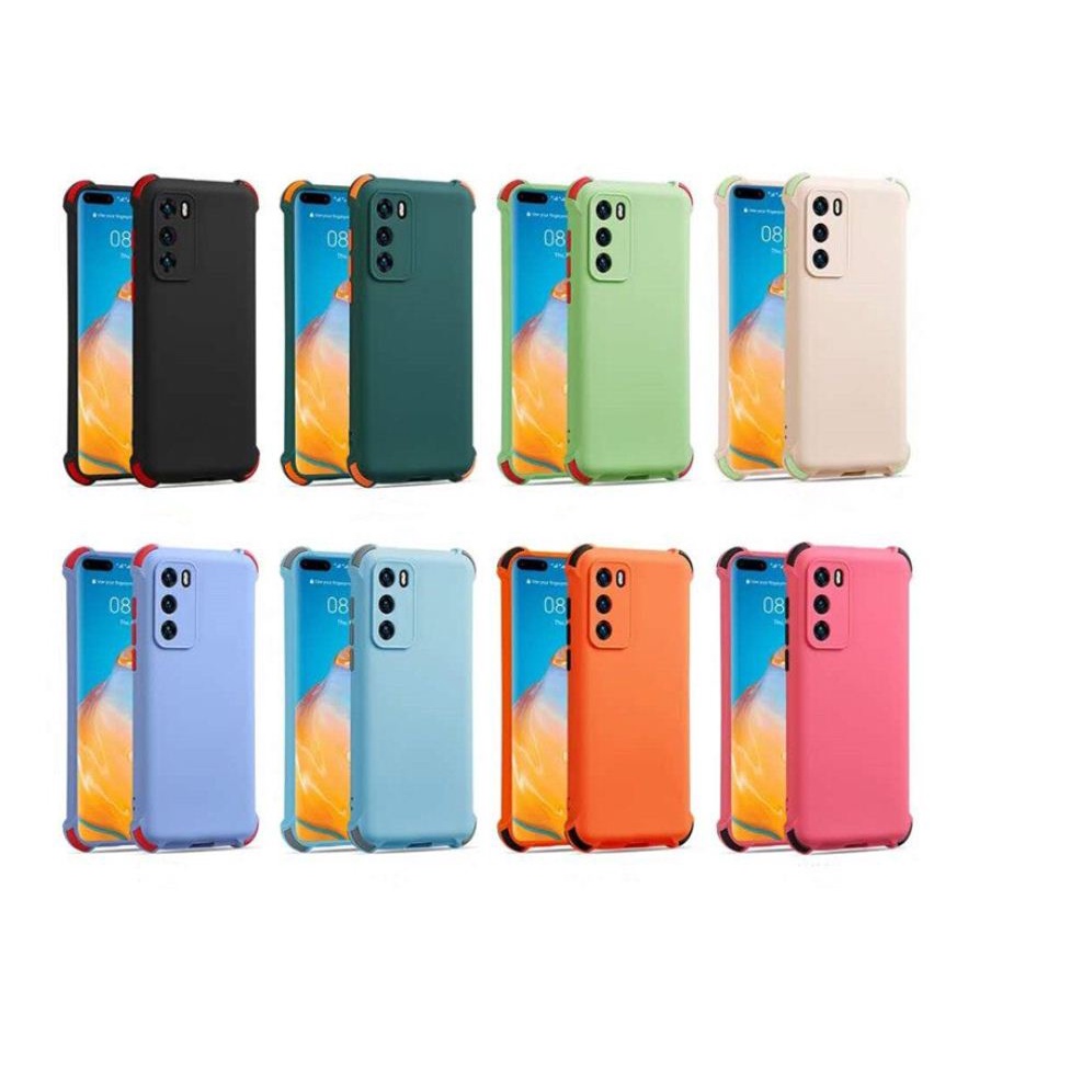 Casing Softcase Anti Crack Macaron 2Tone For Samsung S21 / Samsung S21+ Plus / Samsung S21 Ultra / S