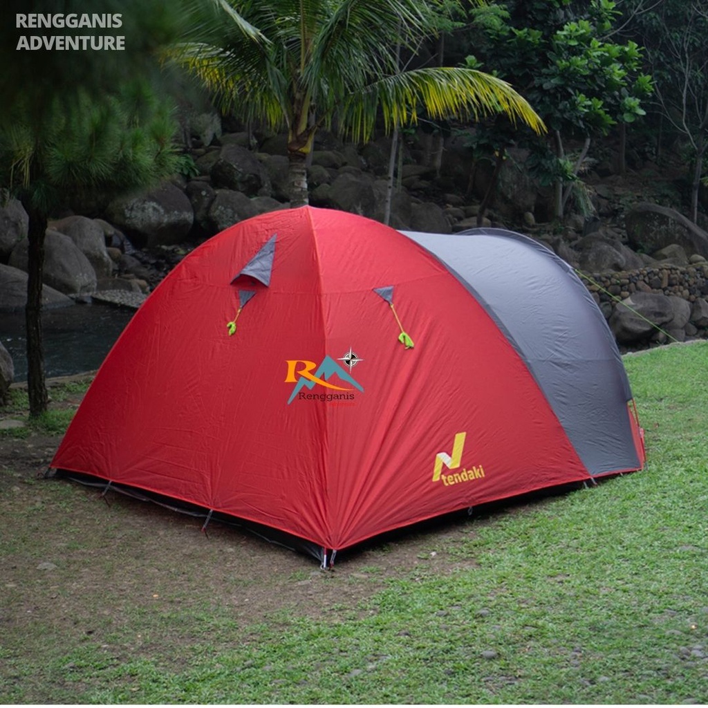 Tenda Camping Big Dome 6 Orang Moluccas 6 - 7 Orang NSM 6 Orang TENDAKI Borneo 4