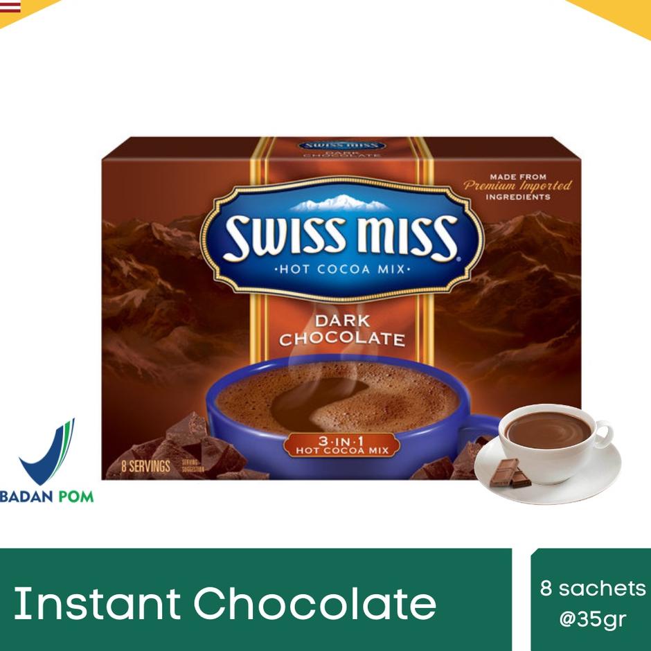 

(xsmt -545) Swiss Miss Dark Chocolate 675HVIG