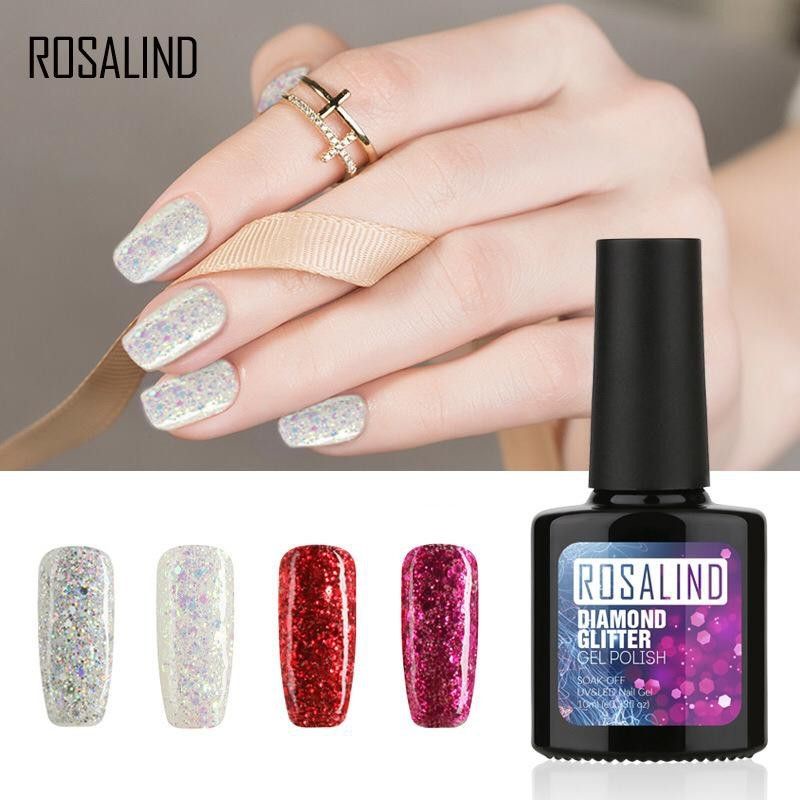 (21 - 40) ROSALIND 10 mL Diamond Series Gel Nail Polish UV LED / Kutek / Cat Kuku