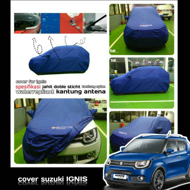 Cover sarung mobil suzuki ignis slim fit original