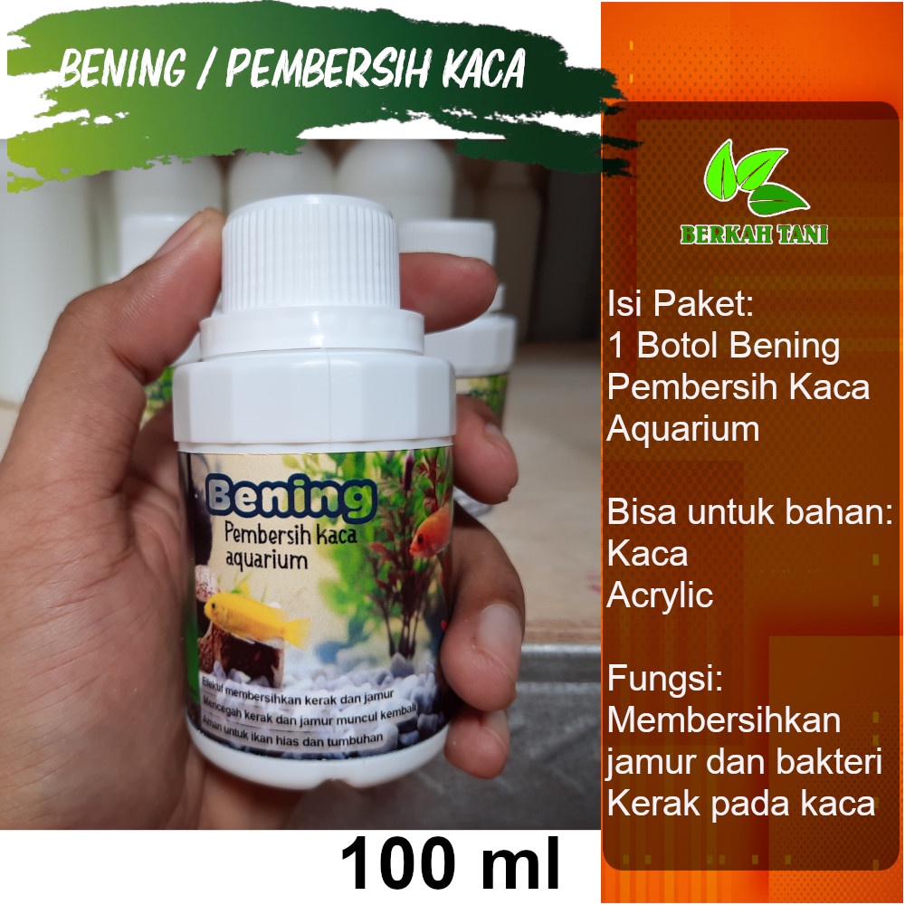 Bening 100 ml Pembersih Kaca Akuarium Pembersih Acrylic