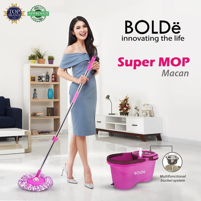 Alat Pel Lantai BOLDe Super Mop Macan