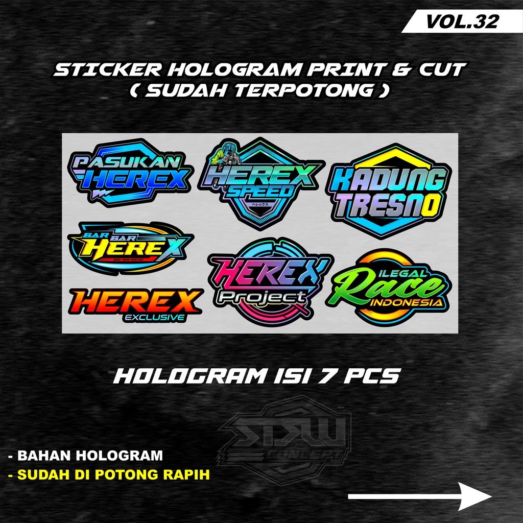 Sticker Print cutt Pack Stiker racing Pack stiker motor