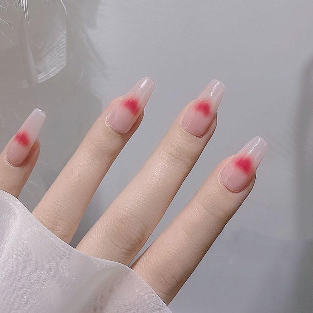 Mxbeauty Stiker Nail art Lucu Halus Transparan Tahan Air DIY Ultra-Tipis Manicure Aksesoris