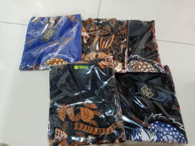 Kemeja Batik Pria Harimau Sumatera Batik Original Rajasakti Katun Cabut Sragenan