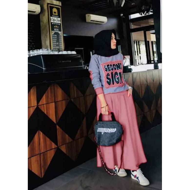 Baju Muslim Atasan dan Bawahan Rok