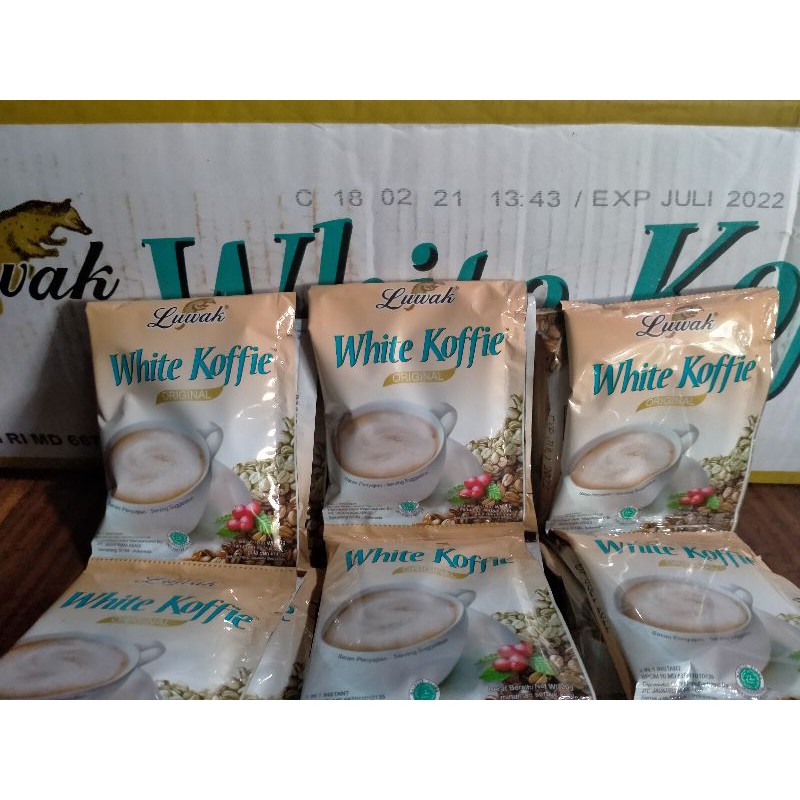 

Luwak white coffe 20gr