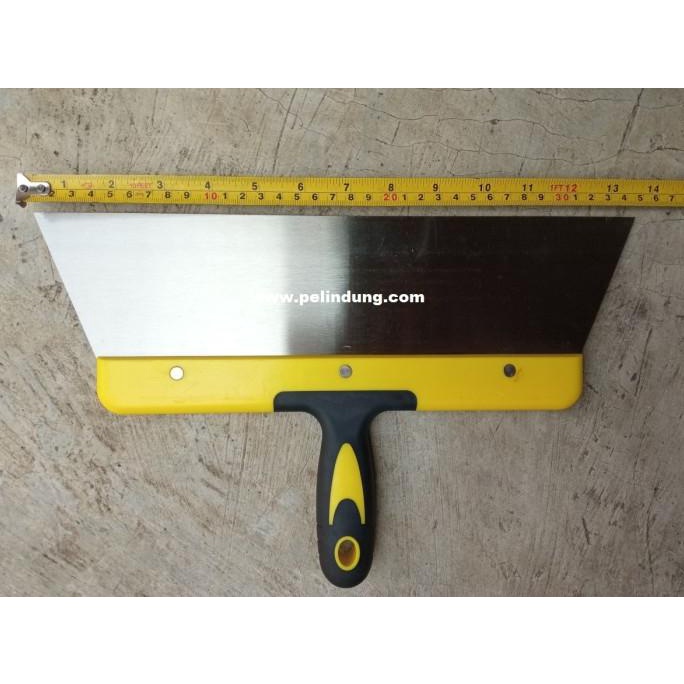 Kerikan Compound 40 cm Acian Dempul Gypsum Scraper Skrap
