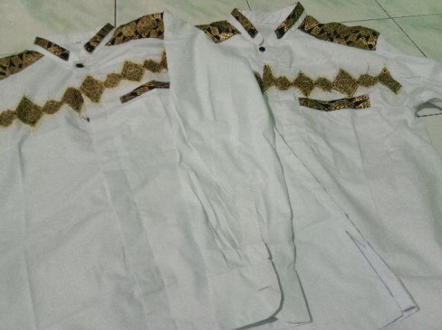 Size M L Xl Xxl Xxxl Bswart Batik Hrb026 Kenongo Hem Pendek Padi Pekalongan M L Xl Batik Pria Murahl