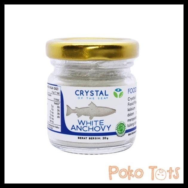 

[READY STOCK] CRYSTAL OF THE SEA WHITE ANCHOVY FOOD POWDER 20GR BUBUK IKAN TERI