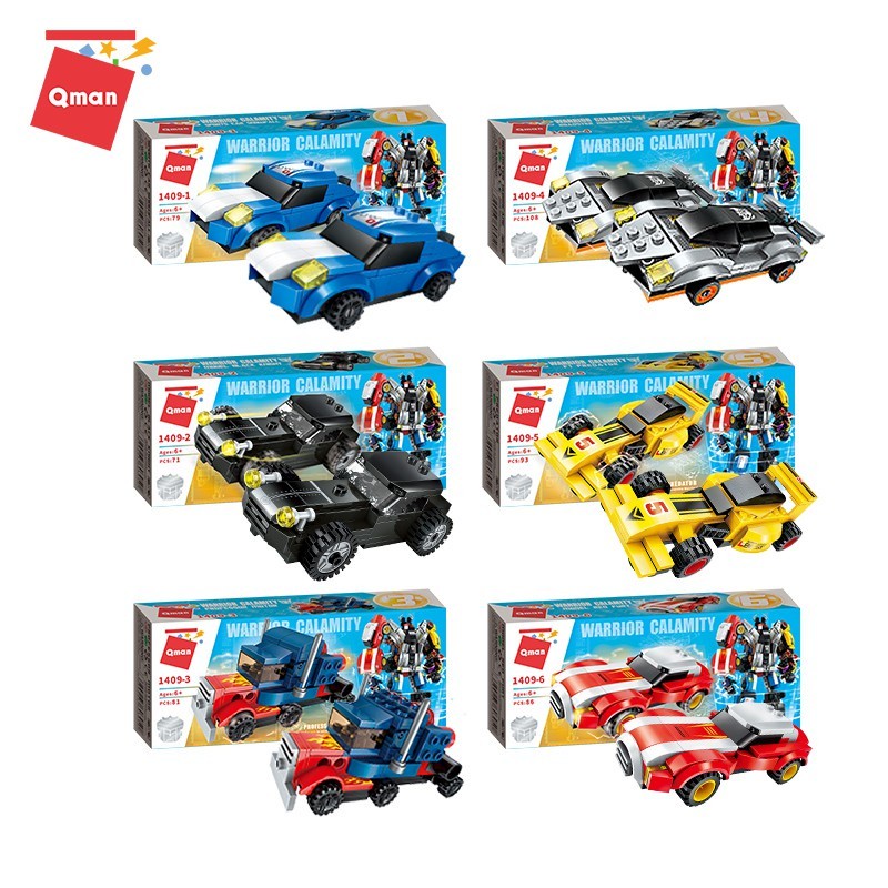 LEGO QMAN WARRIOR CALAMITY 1409 6 IN 1 / LEGO BERUBAH ROBOT / 13030062