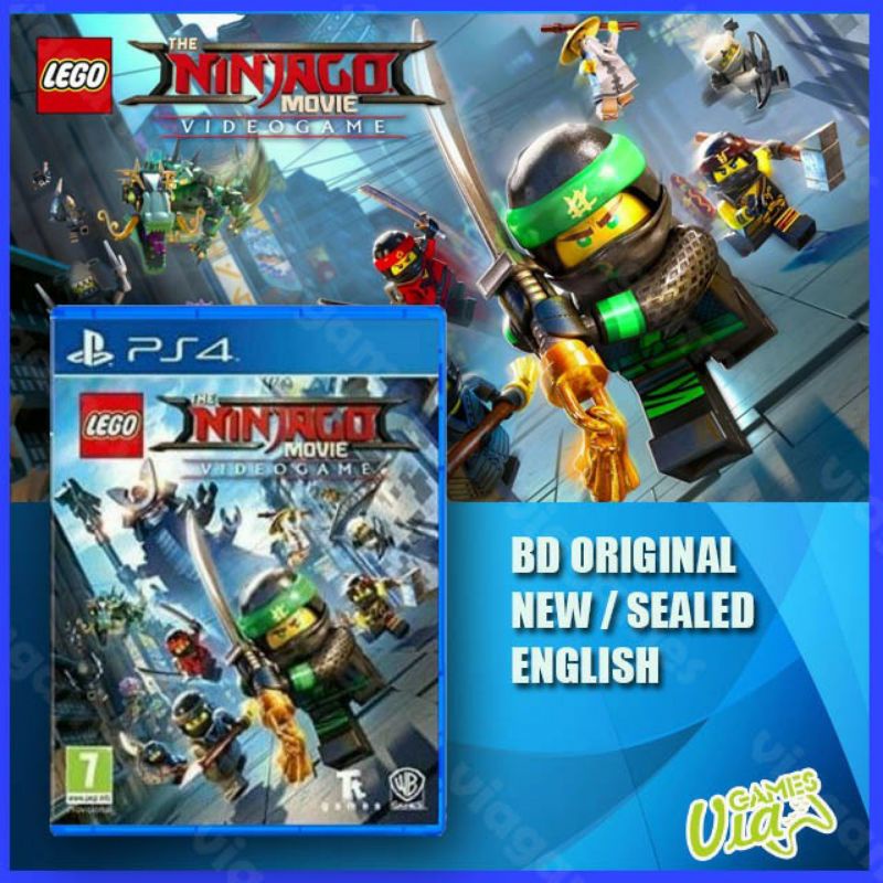 PS4 Lego Ninjago Movie Video Game - Lego Ninja Go Movie Video Game