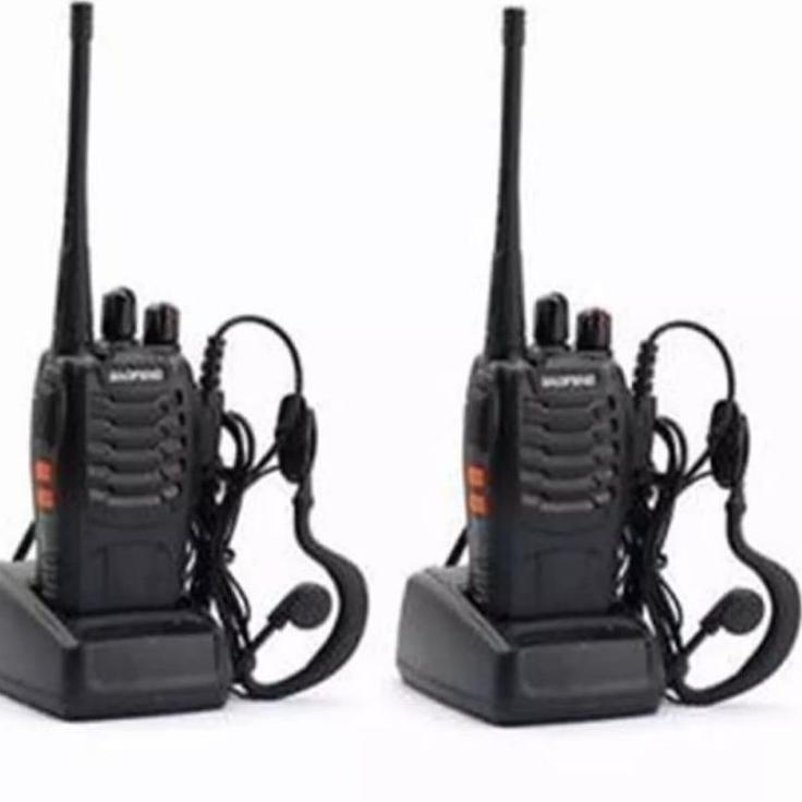 Serbuuuu.. Satu box isi (2 set) asli/ORI - ht Baofeng BF-888s lengkap handset