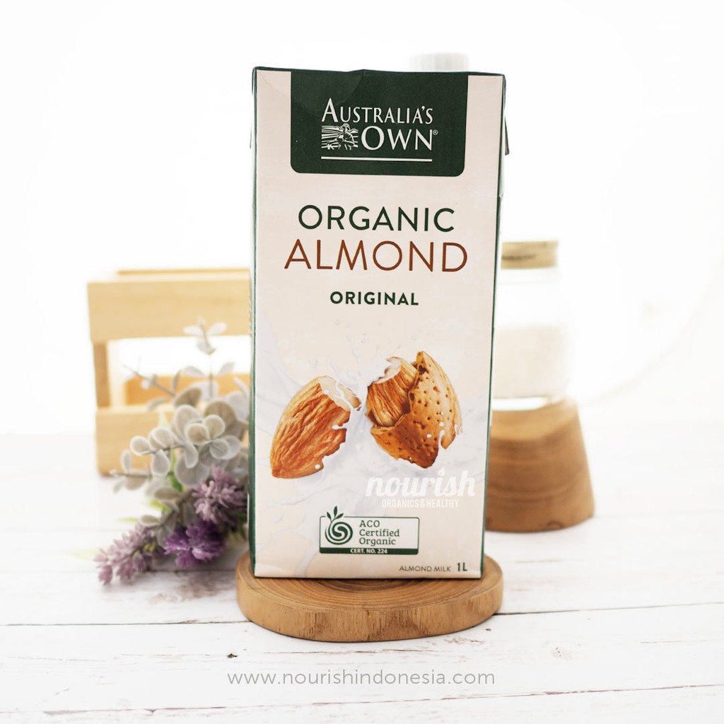 Australia's Own, Organic Almond Milk 1 L Shopee Indonesia