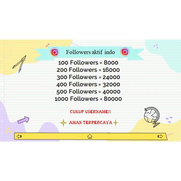 FOLLOWERS IG REAL AKTIF INDONESIA LAYANAN AKUN INDO INSTAGRAM