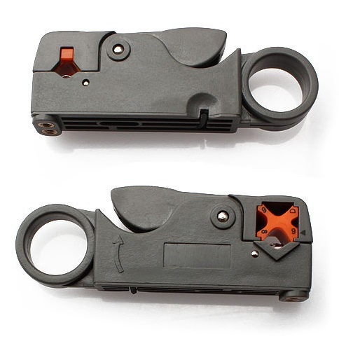 Rotary Coaxial Cable Stripper Cutter - RG58 - Gray