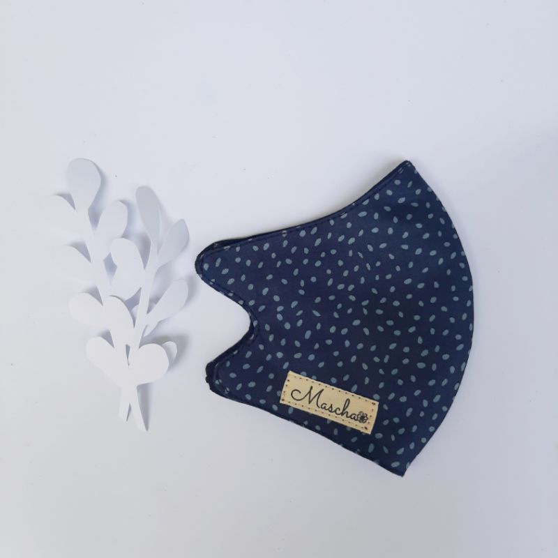 Mascha Duckbill Kain motif dottie/ Fabric Duckbill