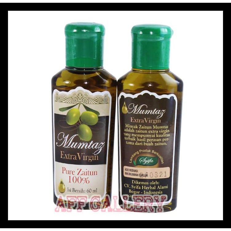 

Minyak Zaitun Mumtaz 60 Ml Extra Virgin Original Bergaransi