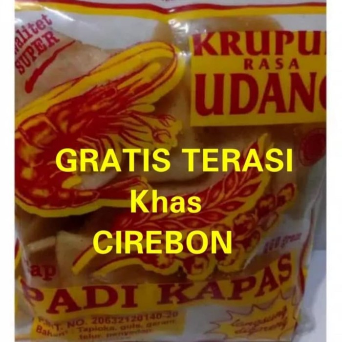 

SALE KRUPUK UDANG PADI KAPAS KWALITAS SUPER 250gr