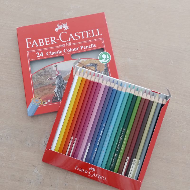 

Pensil Warna Faber-Castell Classic 24 Warna