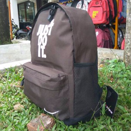 Tas Ransel Nike just do it backpack sekolah SMK SMA SMP Kuliah Jalan Jalan