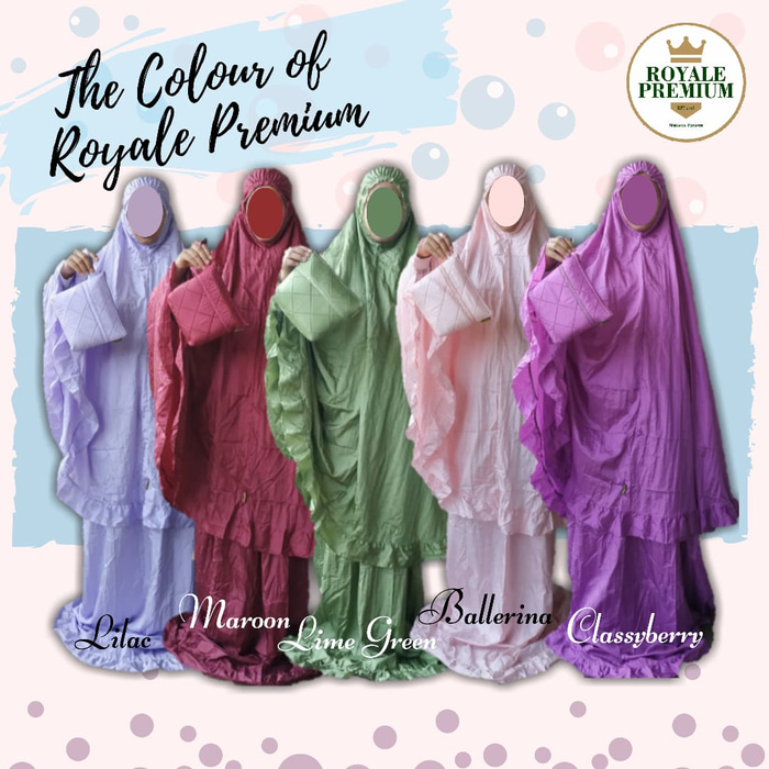 TERLARIS MUKENA PARASUT ROYALE PREMIUM GROSIR