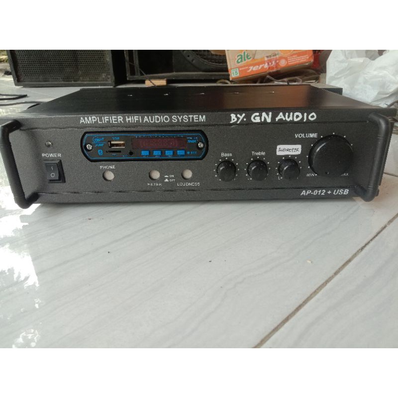 [PROMO] amplifier 400watt subwoofer