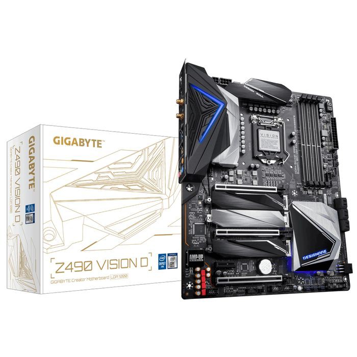 Motherboard Gigabyte Z490 Vision D Intel LGA1200
