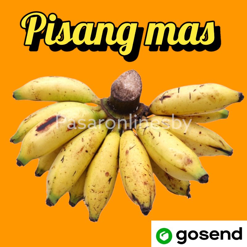 

PASAR GUBENG - Buah Pisang Mas - Per Sisir