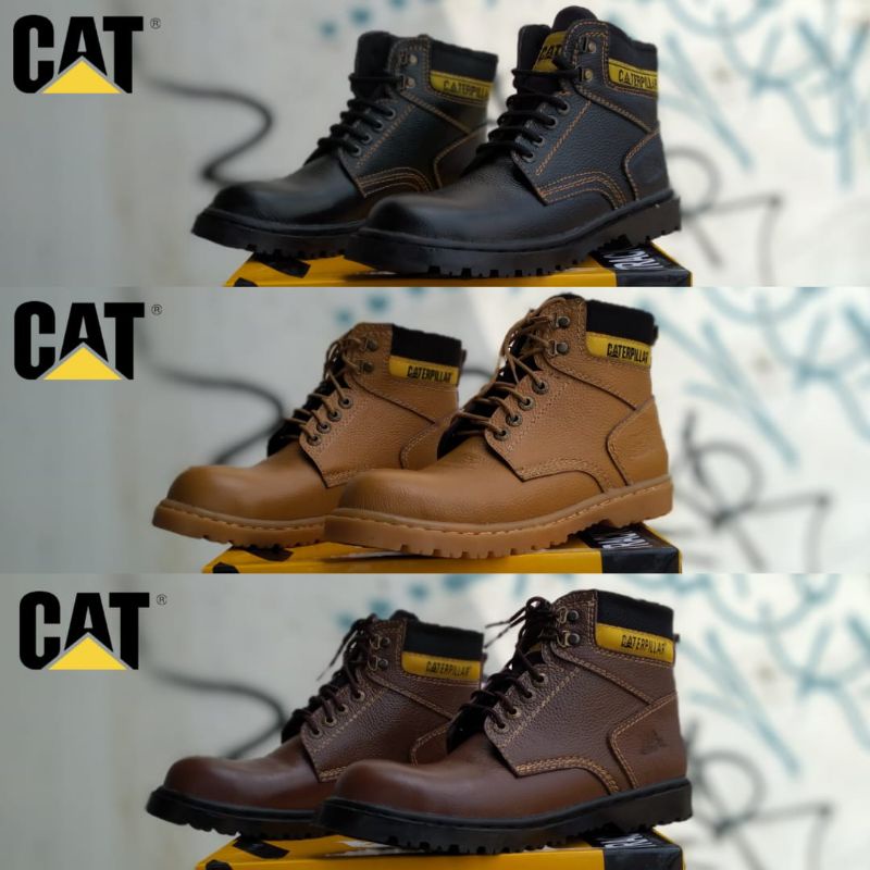 Sepatu Safety Caterpillar Sepatu Safety Kulit
