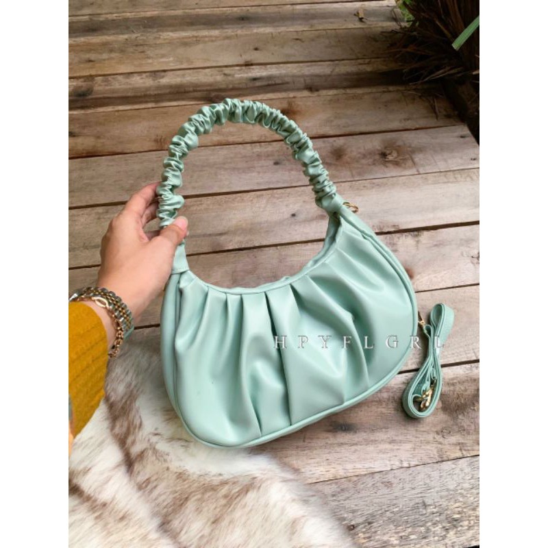 [ realpict ] CICA RUFLE BAG