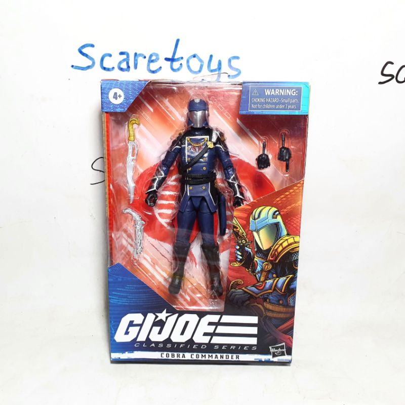 Gi Joe Gijoe Classified Series Cobra Commander Reguler