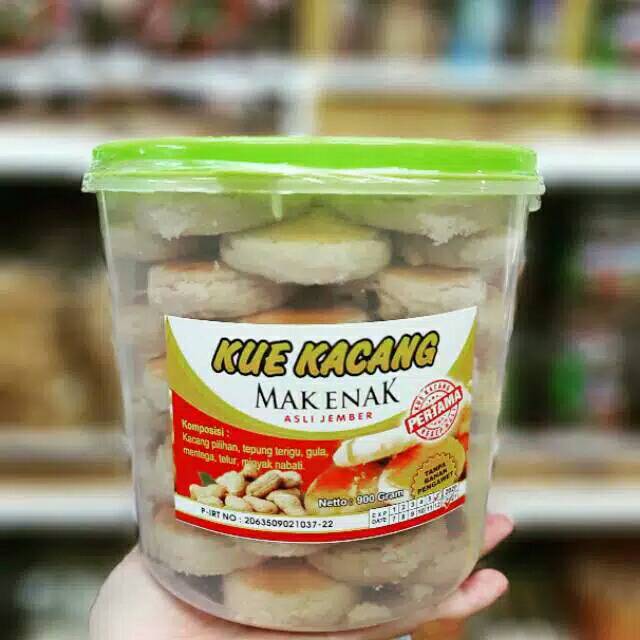 

Kue Kacang Mak Enak Asli Kembar 900gr