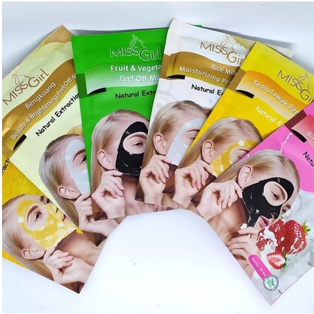 ❤ SHASYA ❤ Miss Girl Peel Off Mask | Brightening Peel Off Mask natural Extraction 35 Ml