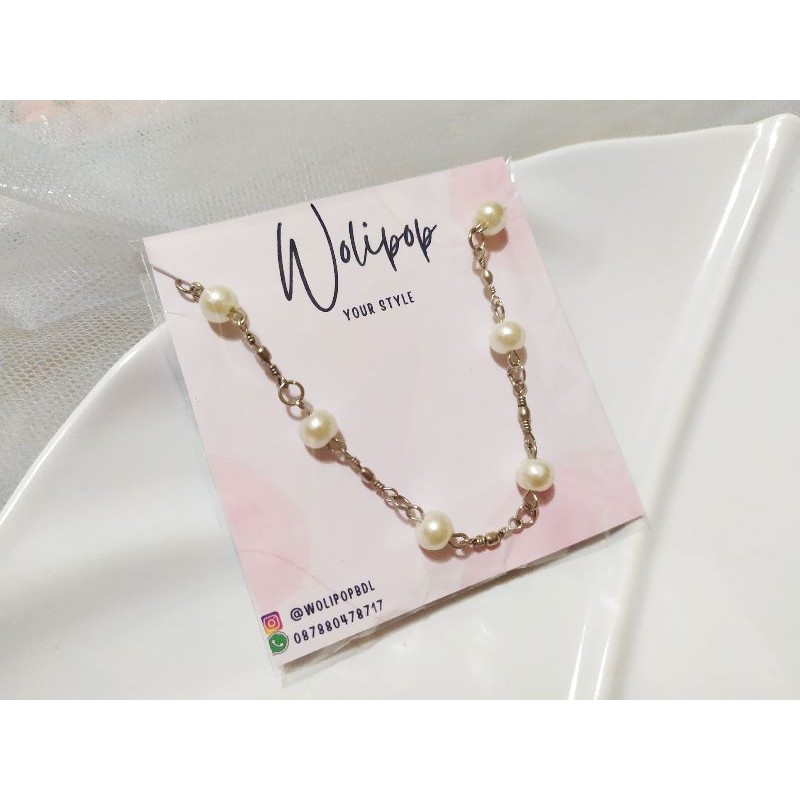 KALUNG LIONTIN MUTIARA