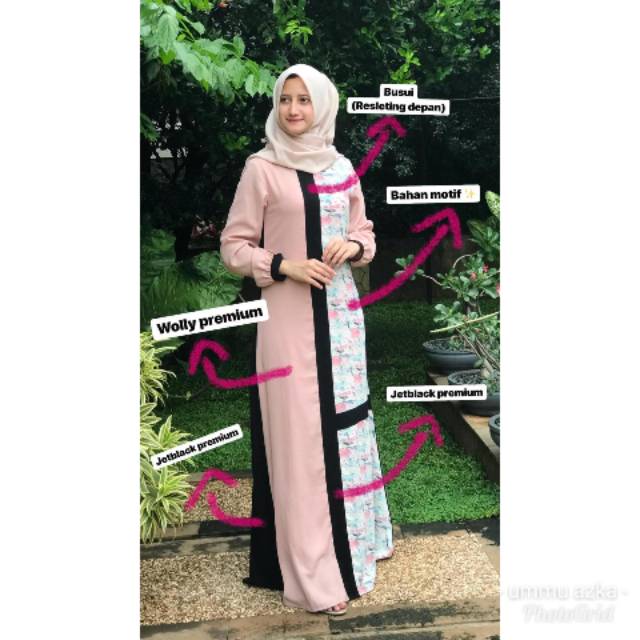 Amani Dress by kaleela official Kaleela.id Gamis Kaleela Dress Kaleela Gamis Lebaran cantik