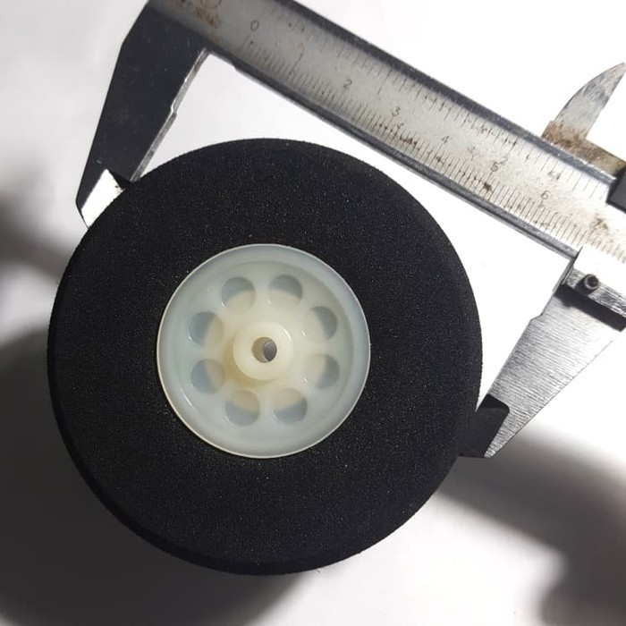 roda pesawat Remot Control ukuran 40mm cocok untuk jenis pesawat remot control (tidak termasuk velk)