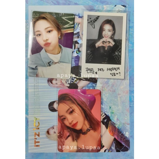 ITZY RYUJIN PHOTOCARD PC WELKIT WELCOMING COLLECTION KIT MIDZY 1ST FIRST GENERATION YUNA POLAROID IC