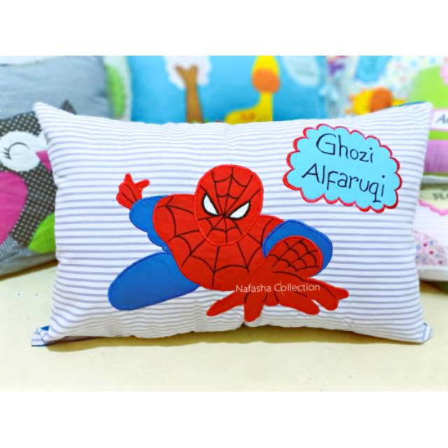 Bantal Karakter / Bantal Spiderman / Kado Anak Laki