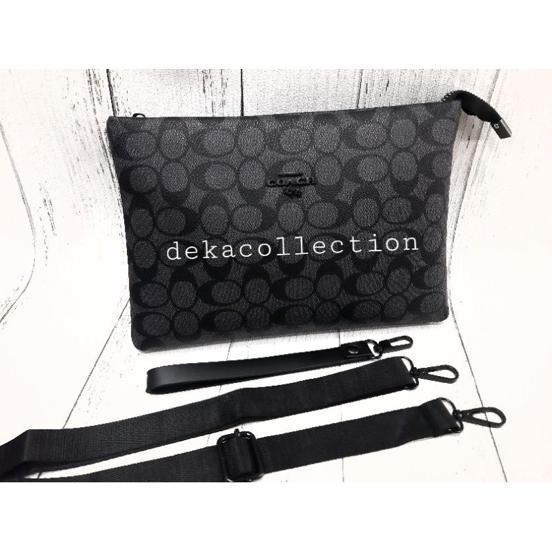 CLUCTH COACH TAS TANGAN PRIA WANITA COACH HANDBAG COACH
