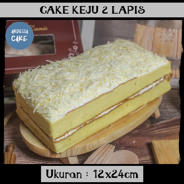 

CAKE KEJU 2 LAPIS / KUE TOPING KEJU PREMIUM