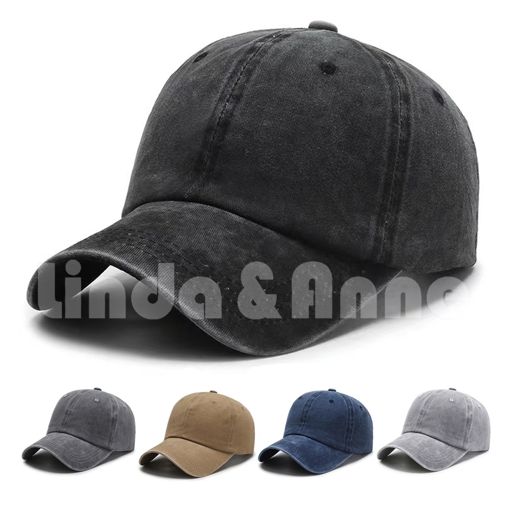 Topi Baseball Hat Cap Casual  Fashion Polos Pria Dan Wanita Import