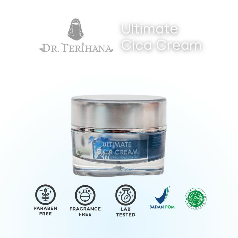 (dr. Ferihana) Krim Bopeng &amp; Kulit Rusak-Ultimate Cica Cream