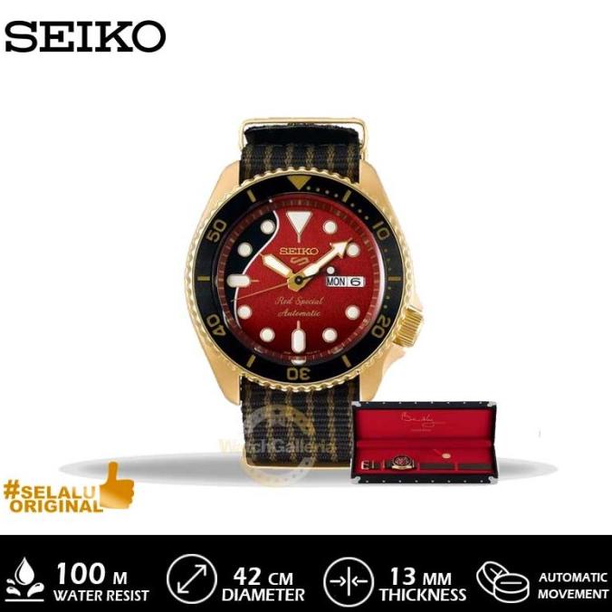 Jam Tangan Seiko SRPH80K1 Limited Bryan May Original