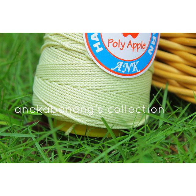 Benang Rajut Poly Apel / Apple Yarn - 1803 (Kuning Baby)