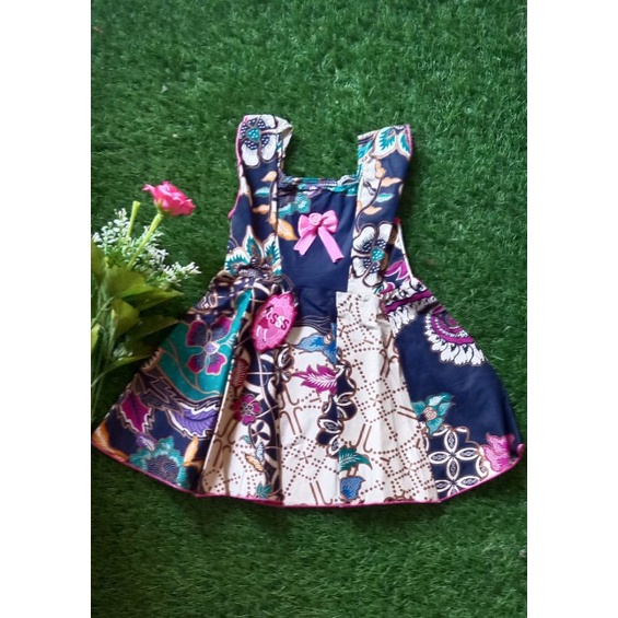 batik bayi perempuan cantik umur 1-2 tahun